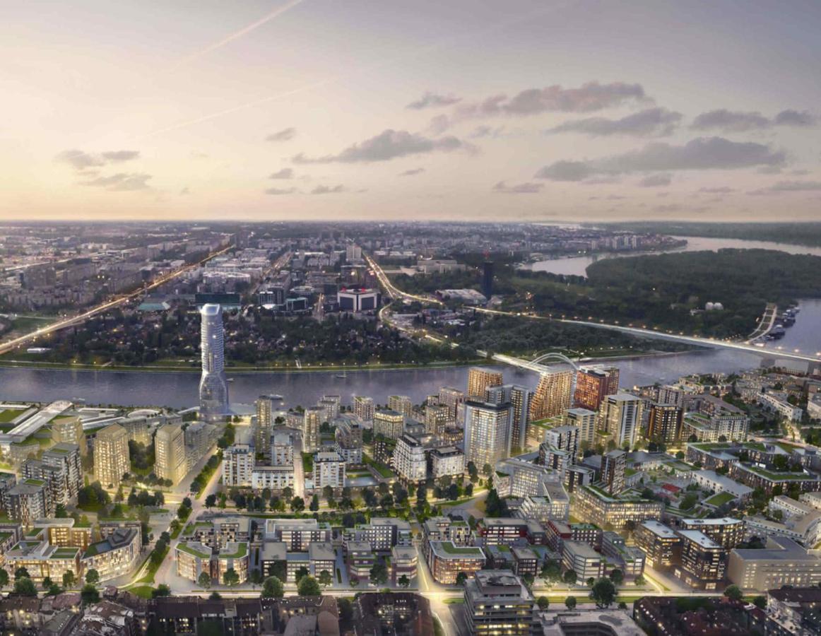 Waterfront Luxury Suites Beograd Eksteriør billede